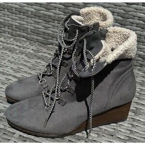 Dr. Scholls Womens Charmer Booties,‎ DARK GRAY, Size Medium 11.0